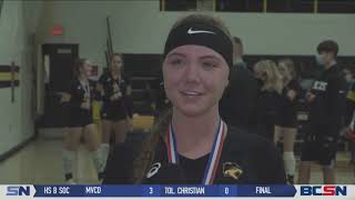 Northview Volleyball Wins District Title in 5Set Thriller vs Perrysburg [upl. by Arracat]