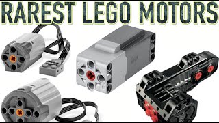 5 Rarest LEGO Motors of All Time [upl. by Geer]