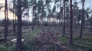 Drone Footage of Pye Green BT Tower Cannock Chase Staffordshire [upl. by Aimil]