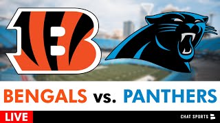 Bengals vs Panthers Live Streaming Scoreboard Free PlayByPlay Highlights Reaction  NFL Week 4 [upl. by Lenahs]