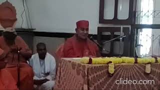 Most Revered President Maharaj Swami Gautamanandajis talk Ramakrishna Math Halasuru 03092024 [upl. by Ainecey]