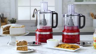 KitchenAid 21L Food Processor  How To Use The Blade Accessories [upl. by Damick688]