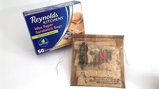 Reynolds Wax Paper Sandwich Bags [upl. by Zeus]