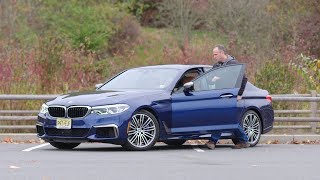 2018 BMW M550i xDrive Reviewed [upl. by Ahsiei]