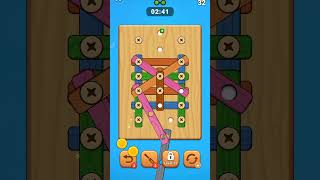 Wood screws puzzle 🧩 game 🎮 games woodpuzzlegame game gaming woodgame puzzle woodpuzzle [upl. by Strephonn]