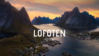 DRONE VIDEO AMAZING NATURE in LOFOTEN  NORWAY most beautiful ive seen [upl. by Atwood]