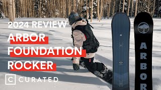 2024 Arbor Foundation Rocker Snowboard Review  Curated [upl. by Demaria]