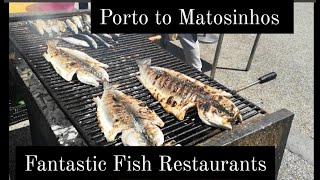 Porto to Matosinhos Fish Restaurants [upl. by Rachel]