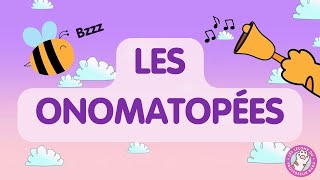 Les onomatopées  Apprendre les mots en chantant  Professeur Baba [upl. by Eide502]