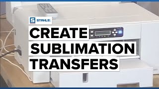 Easily Create Sublimation Transfers with a Desktop Sublimation Printer [upl. by Idnac234]