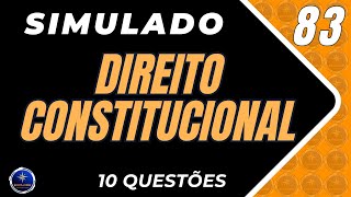 📙 SIMULADO DE DIREITO CONSTITUCIONAL PARA CONCURSOS COM 10 QUESTÕES [upl. by Lolita101]