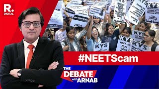 NTA Forced To Revoke Grace Marks NEET ReExam A Welcome Move  Debate With Arnab [upl. by Norvun286]