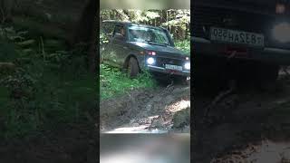 Жёсткий OFFROAD в лесу №23 бездорожье оффроад менеджерантон offroad нива бездорожье [upl. by Adiesirb702]