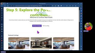 Contoso Real Estate Portal App  Codespace Setup Guide [upl. by Diarmid]