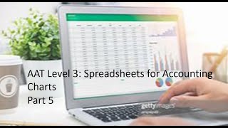 AAT Level 3 Spreadsheets for Accounting  Charts Part 5 [upl. by Elyag852]