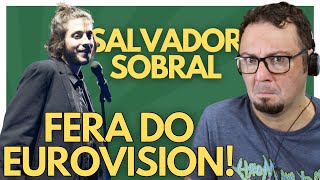 SALVADOR SOBRAL  AMAR PELOS DOIS  Reação de músico brasileiro [upl. by Serge]