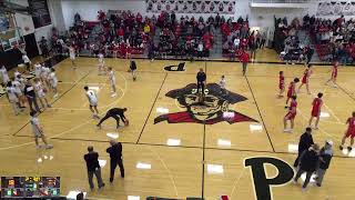 Perkins High School vs Bellevue High School Mens JV Basketball [upl. by Aneekat469]