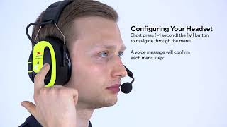 3M™ PELTOR™ WS™ ALERT™ X Headset with Bluetooth®  user instructions headset [upl. by Pelagias]