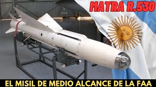 🇦🇷El EXMISIL de Medio Alcance Argentino el MATRA R530 20KM [upl. by Yvi]