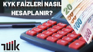 REKOR ARTAN KYK FAİZLERİ NASIL HESAPLANIR [upl. by Newlin758]