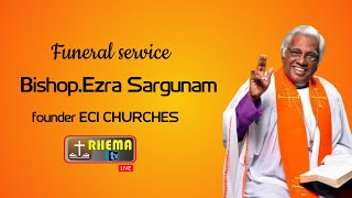 Bishop Ezra Sargunam’s  funeral [upl. by Tsiuqram]