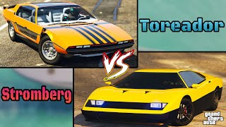 Toreador VS Stromberg  Submarine Cars  Car Comparison  GTA Online  UnderWater  Which to BUY [upl. by Ylhsa121]