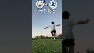 Man city vs QPR 2012 commentary footballshorts soccershorts footballteam premierleague mancity [upl. by Eirased968]