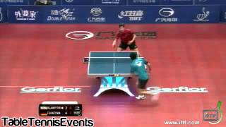 Patrick Franziska Vs Noshad Alamiyan Final U21 Grand Finals 2012 [upl. by Newkirk]