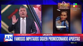 🔴 A pesar de las imputaciones por APUESTAS ILEGALES hay famosos que SIGUEN PROMOCIONANDOLAS [upl. by Nyberg516]