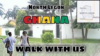 North Legon Ghana Walk With Us [upl. by Juliette454]