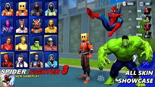 Hulk Spiderman Ironman Captain Amerika Deadpool Avengers Vs Crime Part 598  spider Fighter 3 [upl. by Soloman583]