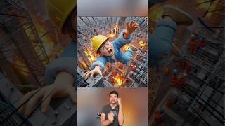 Ding dong sad story When repairing an electrical substation shorts shortsvideo [upl. by Frere]