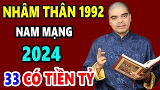 Tử Vi Tuổi Nhâm Thân 1992 Nam Mạng Năm 2024 Phải Biết 3 Điều Này Để Giữ Tài Lộc Trúng Số Đổi Đời [upl. by Airaet63]