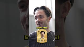 JACK GREALISH reacts to FC 25 Ultimate Team card 😂 shorts football soccer [upl. by Ialocin233]