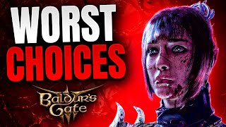 10 Most CURSED DECISIONS in Baldurs Gate 3 Act 1 amp 2 [upl. by Jess]