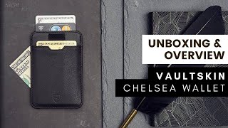 Vaultskin Chelsea Card Holder Unboxing amp Overview [upl. by Ecnaret]