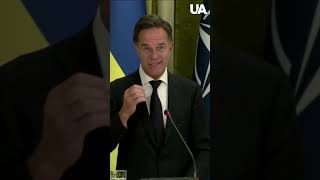 Let Me Be Crystal Clear NATO Stands with Ukraine – Mark Rutte in Kyiv [upl. by Darbee]