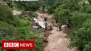 More than 300 dead after flooding in South Africa  BBC News [upl. by Salb]