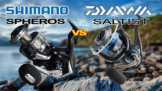 Shimano Spheros SW vs Daiwa Saltist Review and Comparison [upl. by Imugem]