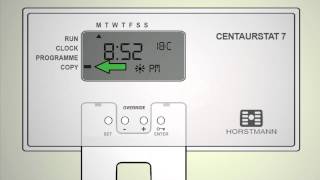 Video How to programme your Horstmann thermostat [upl. by Ailecra]