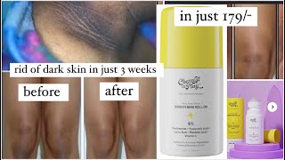 Honest review of most viral chemist at play brightening rollon Get rid of dark skin in just 3 weeks [upl. by Reiss]