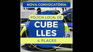 🔵OPOSICIONS A LA POLICIA LOCAL DE CUBELLES🔵 ➡️4 PLACES DISPONIBLES [upl. by Iew555]