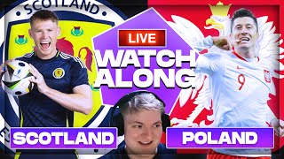 Scotland vs Poland LIVE Football Watch Along [upl. by Aetnahc208]