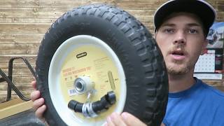 What is the BEST replacement wheelbarrow TIRE [upl. by Oza946]