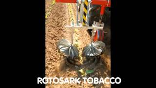 ROTOSARK TOBACCO TABACO TABAC TABACCO SARCHIATRICE BINEUSE WEEDING MACHINE DESYERBADORA HACKMASCHINE [upl. by Anizor]