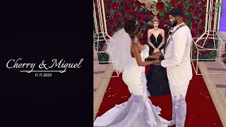 The Wedding of Cherry amp Miguel in Second Life [upl. by Yelyr]