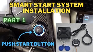 Installing a Smart Start System on my Nissan Navara NP300 Calibre EL PART 1 [upl. by Lymn]