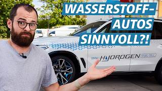 Tanken statt Laden 400km mit dem BMW Wasserstoff Auto durch Deutschland [upl. by Aderfla]