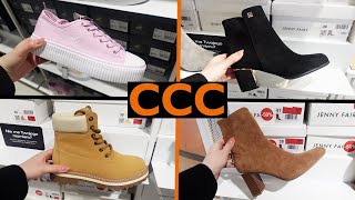 CCC  PROMOCJE 50 🔥 SZOK CENY 😱 WIOSENNE BOTKI ❤️ PRZEGLĄD PÓŁEK 🛍️ WYGODNE BUTY  Polo Club 💚 [upl. by Akirdnahs]