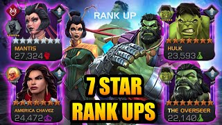 NEW 7 Star Champion Rank Ups amp Revealing My 6 Star Ascended Champion  Marvel Contest Of Champions [upl. by Salzhauer806]